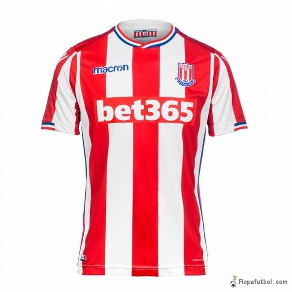 Camiseta Stoke City Replica Primera Ropa 2017/18